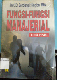Image of FUNGSI-FUNGSI MANAJERIAL