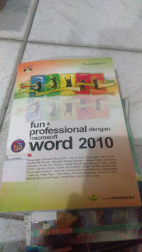 Image of Fun & Profesional dengan Microsoft Word 2010
