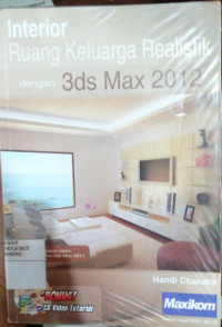 Image of Interior Ruang Keluarga Realistik dengan 3ds Max 2012